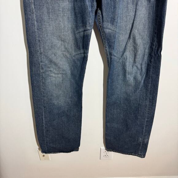 Levis 569 Jeans Men 34x36 Cotton Loose Straight Fit Medium Wash Casual Pant - Picture 11 of 11